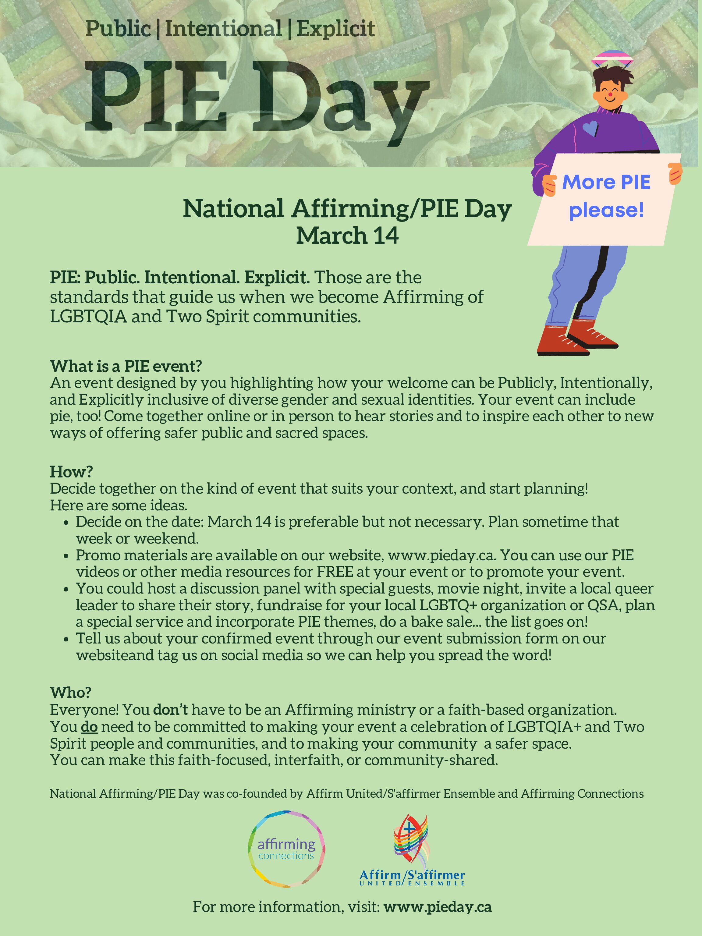 National Affirming/PIE Day