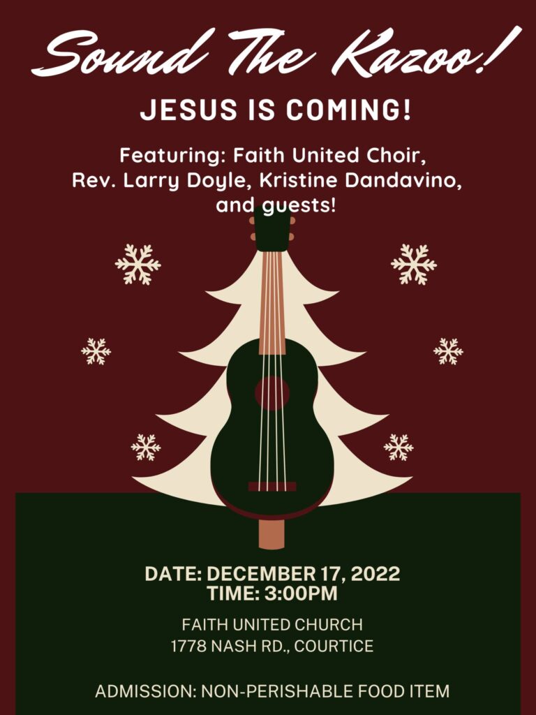 Sound the Kazoo! Jesus is Coming!