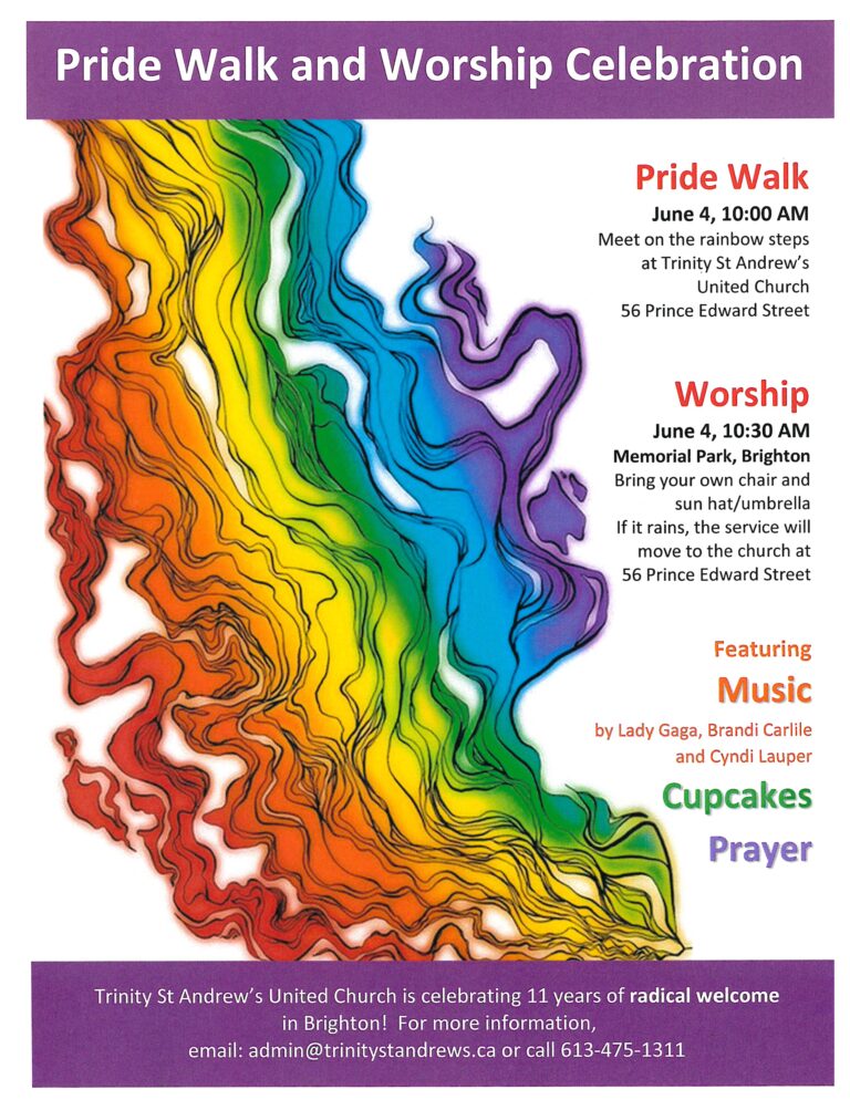 Pride Walk and Worship Service, Memorial Park, Brighton June 4