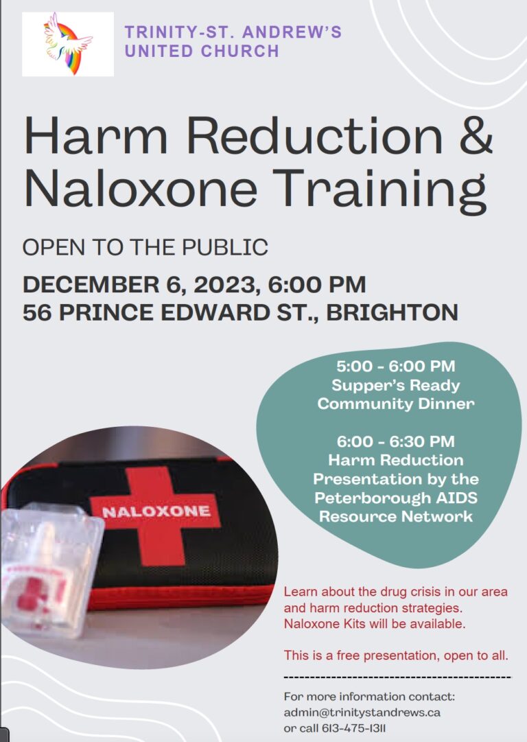 Harm Reduction and Naloxone Training Presentation