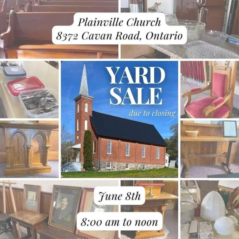 Plainville United Church Yard Sale