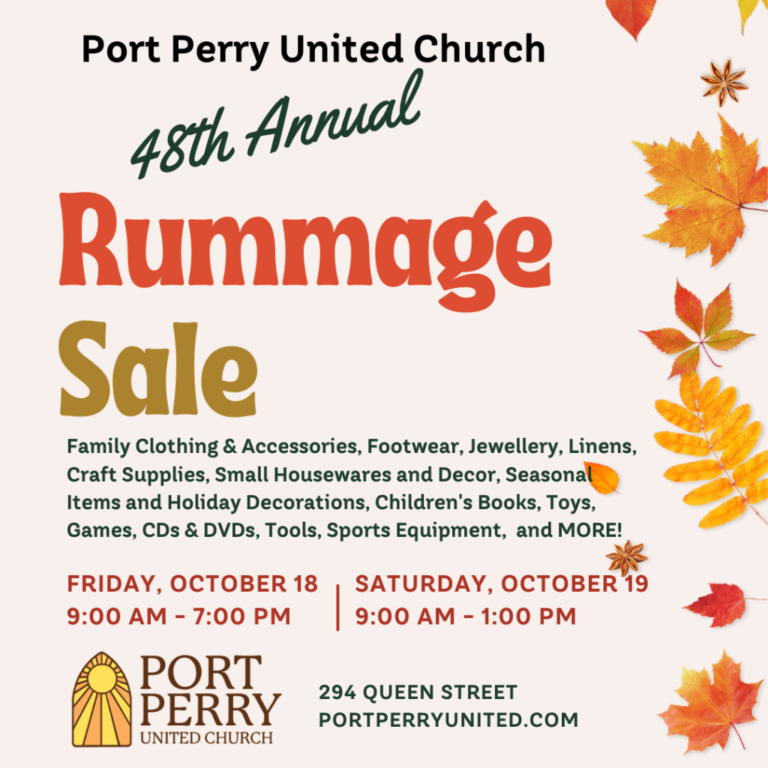 Fall Rummage Sale