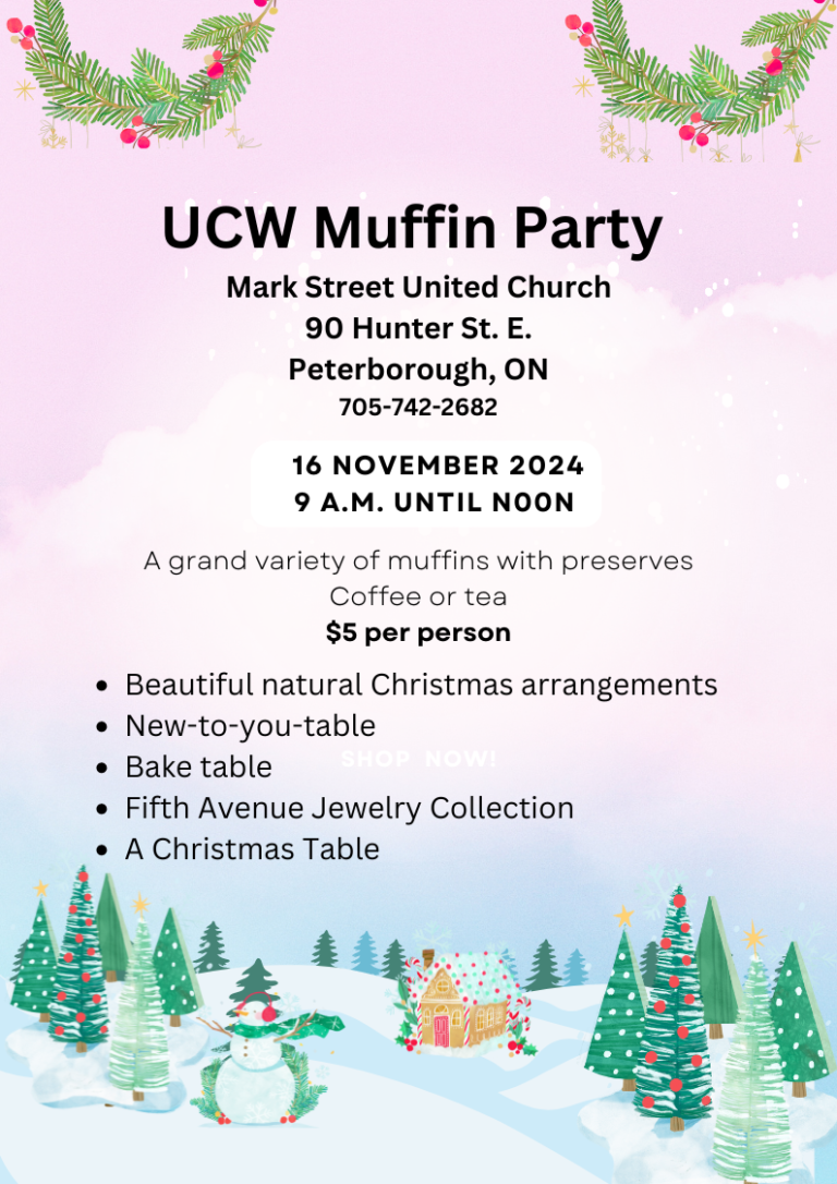 UCW Muffin Party