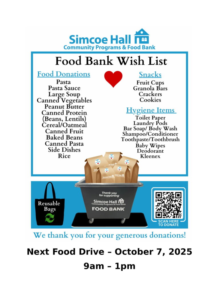Faith United Church Food Drive