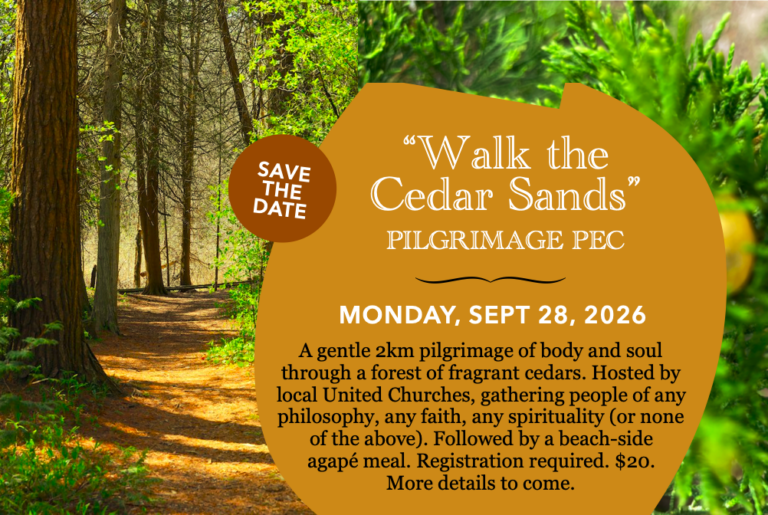 “Walk the Cedar Sands” Pilgrimage