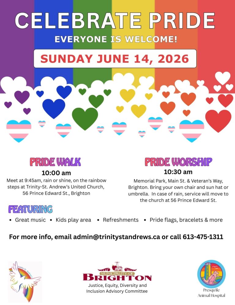 Pride Walk and Worship Service
