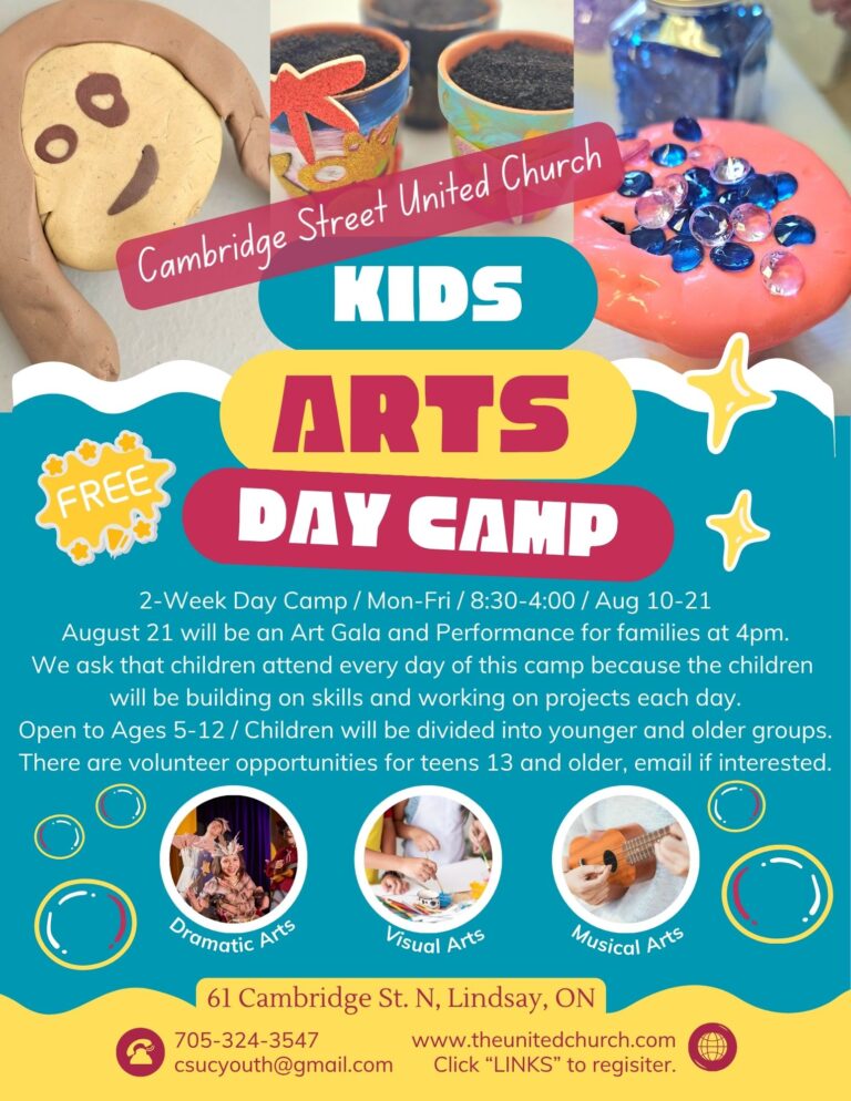 Kids Arts 2-Week Day Camp – Aug. 10-21, 2026