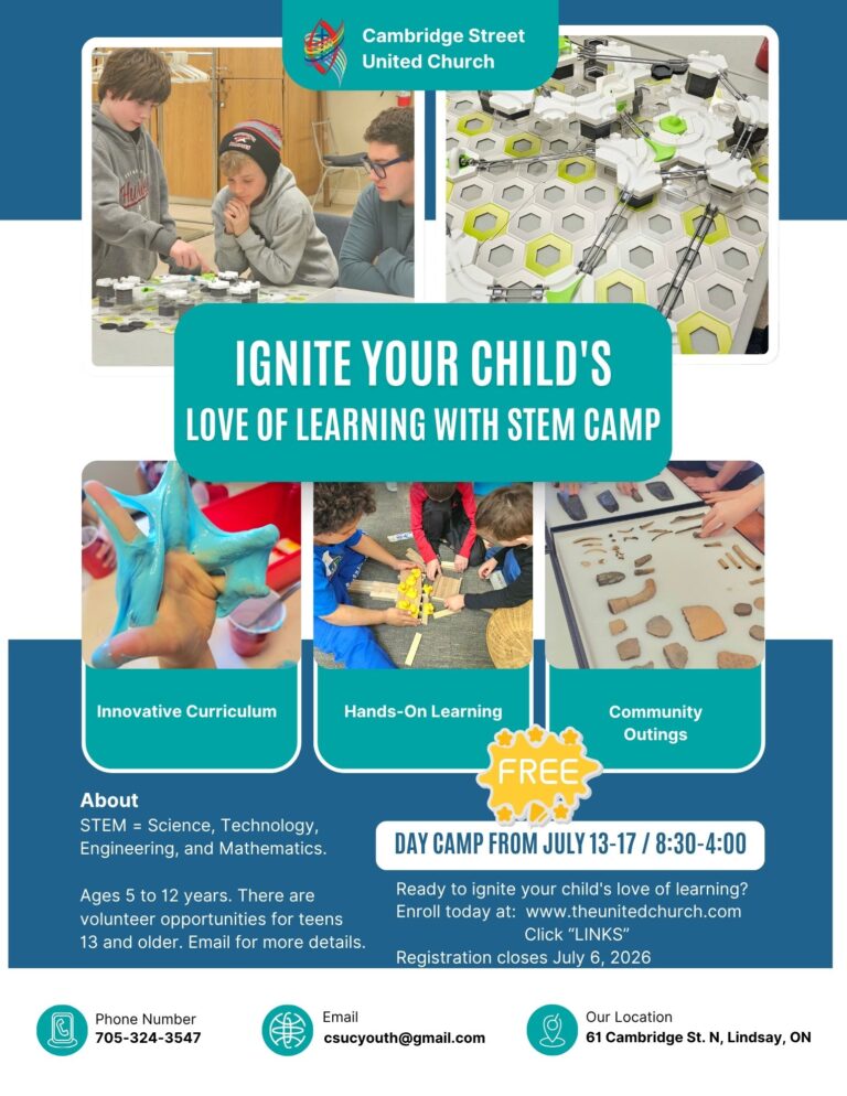 Youth STEM Camp – July 13-17, 2026