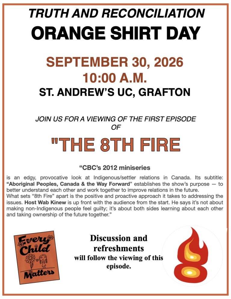 Truth and Reconciliation/Orange Shirt Day Recognition